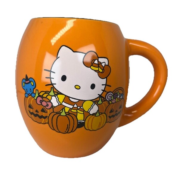 Hello Kitty Trick or Treat Halloween Coffee Mug - Picture 1 of 7